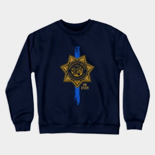 Sergeant Paul Brown - Blue Line Crewneck Sweatshirt